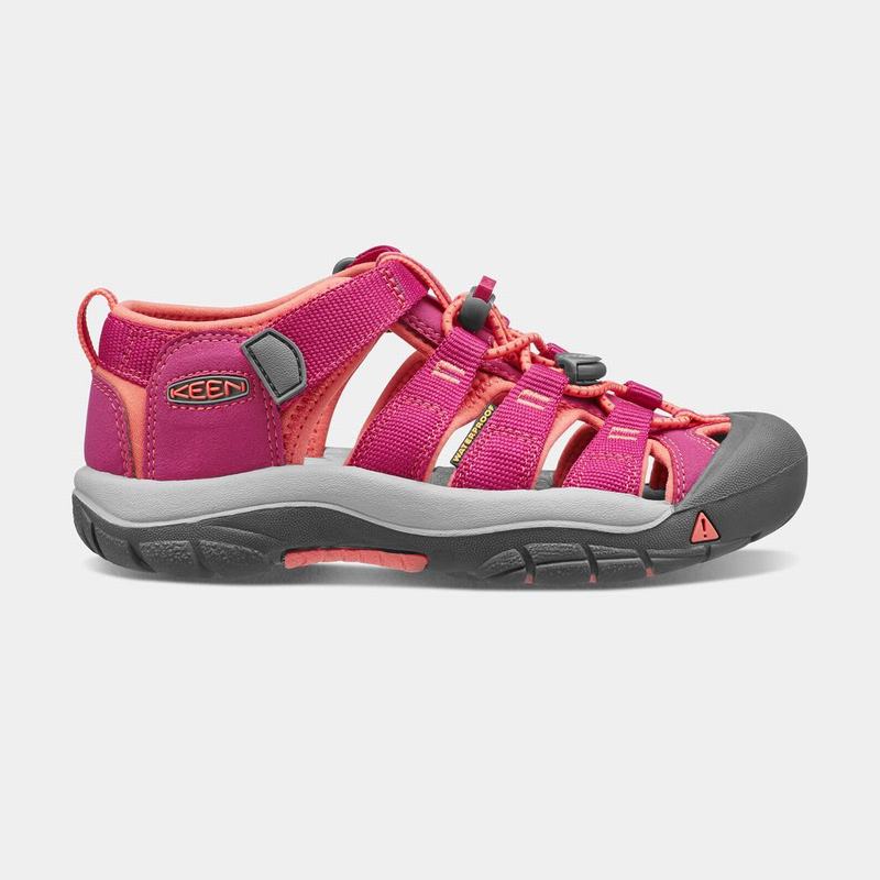 Sandalias Keen Newport H2 Para Niños Morados/Coral - Sandalias Keen Mexico (809756-NWR)